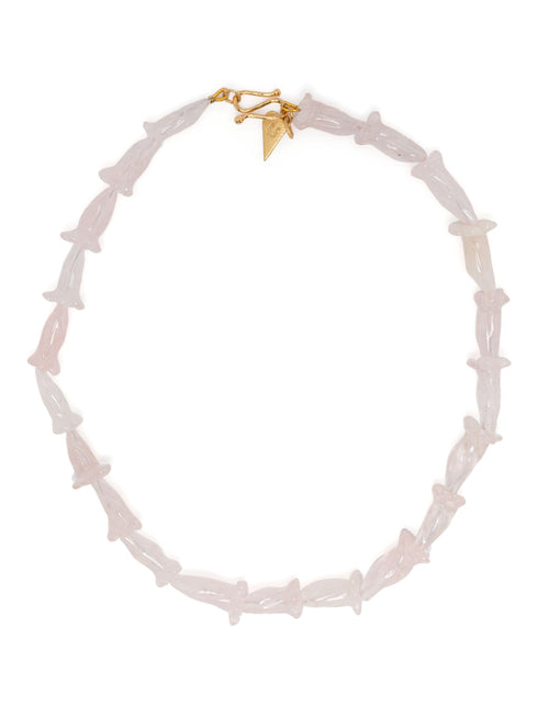 FORTE FORTE GEMSTONE FLOWER NECKLACE
